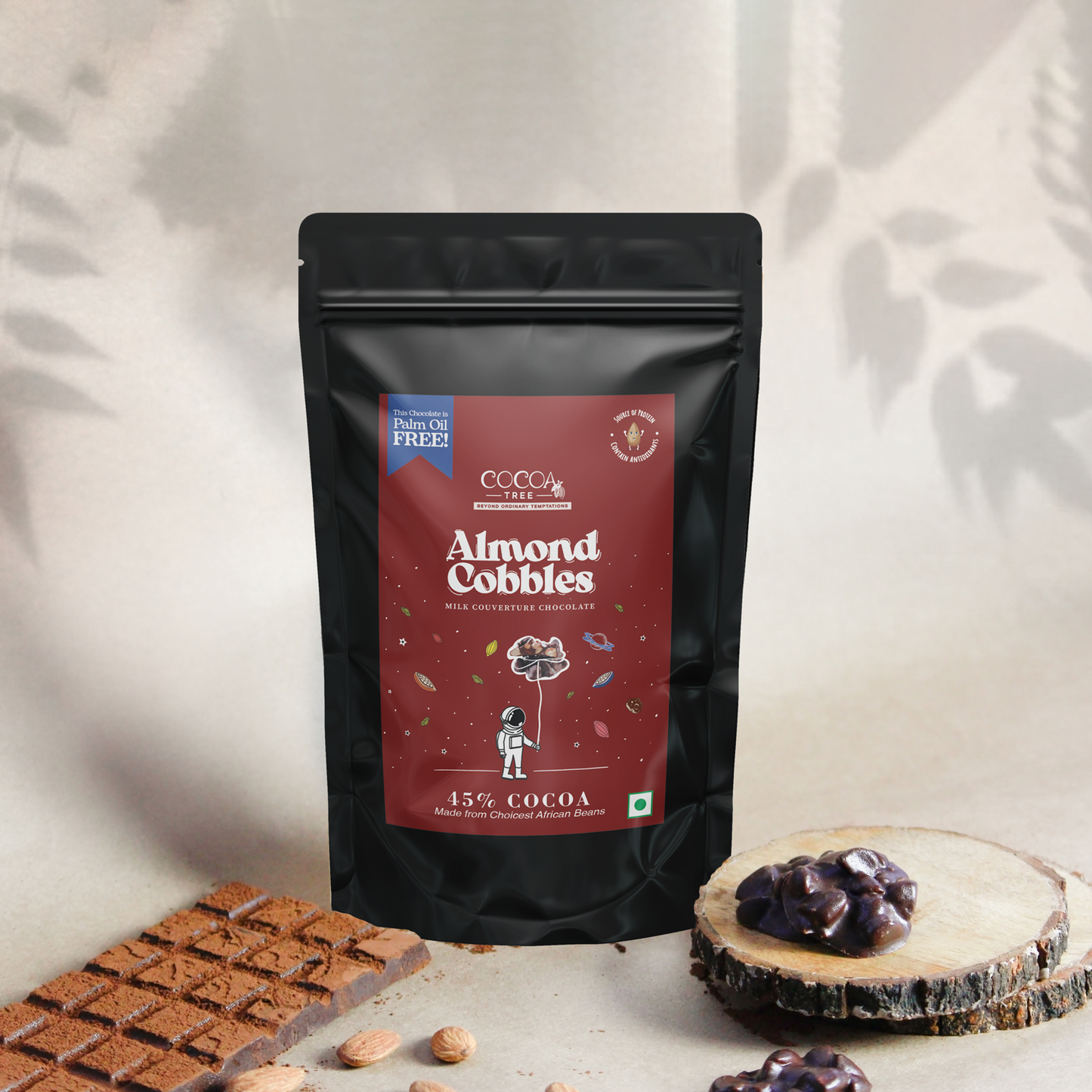Almond Cobbles Milk Chocolate set of 2
